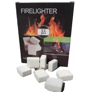 32 Stuks Witte Waterdichte Aanmaakboor Tablets Gemakkelijk Schoon Te Maken Vaste Brandstof Starter Voor Kamperen Bbq Wandelen-Outdoor Accessoire Hoezen