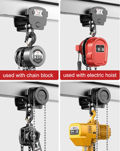 Carro de viga monorraíl accionado por cadena de 1 tonelada y 2 toneladas para polipasto - Product Image 4