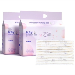 Disposable Breathable Leak-Proof Baby Changing Pad Newborn Diapers Printed Colorful Cotton <b>Bamboo</b> Fiber 60x60cm Adult Use - Product Image 1