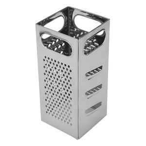 Kitchen <b>Tools</b> 4 in 1 Stainless Steel 4 Sides Grater Cheese Grater <b>Fruit</b> <b>Vegetable</b> Slicer - Product Image 5