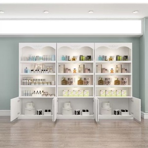 LE Cosmetics Display Cabinet Beauty <b>Salon</b> Skincare Display Cabinet European Style Nail <b>Salon</b> Massage Parlor Product Container - Product Image 3