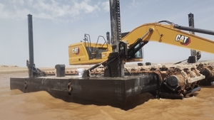 Escavatore anfibio appositamente progettato per supportare escavatori - Product Image 6