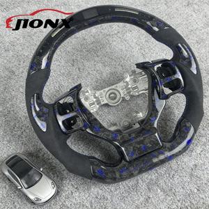 Volante LED de Fibra de Carbono Forjado con Envío Directo de Fábrica para <span class=keywords><strong>Lexus</strong></span> ES350, IS460, RX300, RX350, GS350, GX460, GX470, IS250 - Product Image 1