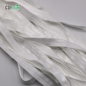 Bán Buôn Shiny Đàn Hồi Ràng Buộc Gấp Trên Băng Đàn Hồi Chất Lượng Cao Satin Ribbons Đàn Hồi Tùy Chỉnh Ribbon Cho Đồ Lót - Product Image 2