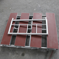 Scène de chorale pliable en aluminium pour installation et test, estrade de chorale