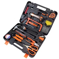 Kit d'outils à main professionnels pour la maison, 46 pièces, multifonctionnel, pour réparation domestique, ensemble d'outils de quincaillerie, étui de rangement portable, OEM, haute teneur en carbone