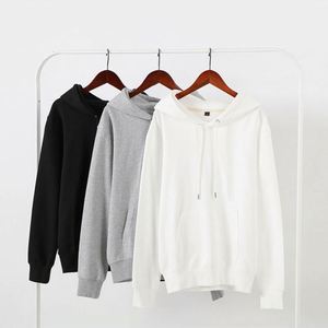 Ventes en gros de sweats à capuche unisexes de haute qualité 300GSM sans cordon, sweats à capuche vierges personnalisables avec logo - Product Image 1