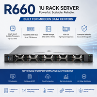 Servidor en Rack R660 1U, Procesador Intel Xeon Escalable, Memoria DDR5, Servidor para Centro de Datos Empresarial