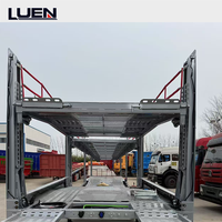 Remorque porte-voitures Heavy Duty Fuwa 2/3/4 Axles Double Deck 8 Cars 10 Cars Auto Transport Trailer for Logistic