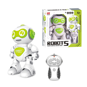 <span class=keywords><strong>Robot</strong></span> de juguete RC de control infrarrojo pequeño en movimiento para caminar de 4 canales con música y baile - Product Image 1