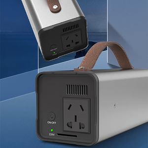 Station d'alimentation portable 220V au lithium-ion pour extérieur, 300W, charge rapide, grande capacité, onde sinusoïdale pure, norme européenne, pour voiture et autonomie - Product Image 3