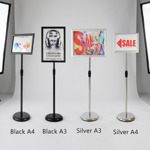 Hot Seller Poster <b>Stand</b> Display Acrylic Poster Holder POP Display Holder For Supermarket Store Retail - Product Image 4