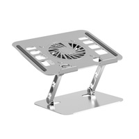 Nuevo Soporte Portátil de Aluminio para Laptop 2026 con Ventilador, Altura Ajustable, Ergonómico, para Escritorio