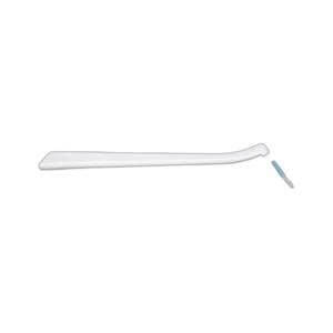Cepillo dental con mango y cabezal reemplazable, plástico blanco, dureza media, para limpieza de cepillos - Product Image 1