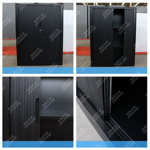 אוסטרליה פלסטיק דלת אופקי פרופיל לדפוק למטה רולר תריס טמבור תיקיה דלת מתכת משרד אחסון ארונות - Product Image 6