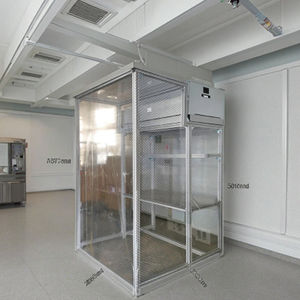 แผ่นพีวีซีสแตนเลสสตีลอะลูมิเนียมวัสดุอะคริลิคแบบพกพาโมดูลาร์ไร้ฝุ่นทำความสะอาดห้อง - Product Image 3