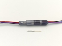 Connecteurs de câbles automobiles mâles/femelles en cuivre ABS imprimés en 3D, indice de protection IP53, 1,5 A, faisceau de câbles, capteur de bande LED pour vélo électrique, prise d'alimentation, fil