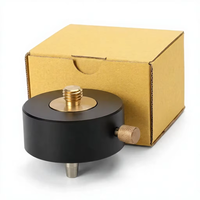 Adaptador Tribrach Giratorio Extraíble T5 con Rosca de Montaje de 5/8"-11 para Prismas GPS y GNSS en Topografía