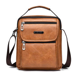 <b>Leather</b> <b>Backpack</b> Wallet for <b>Men</b> and Women Fashion Multi-purpose Design Handbag <b>Men</b> and Women Shoulder Bag Travel <b>Backpack</b> Brown - Product Image 4