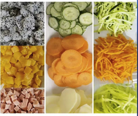 Cortadora Multifuncional de Patatas, Cebollas, Frutas y Verduras para Restaurantes, Máquina para Cortar en Dados