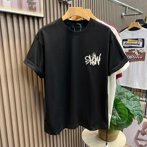 Maglietta Estiva da Uomo <span class=keywords><strong>con</strong></span> Stampa Cartoon, Stile Casual Americano, Girocollo, Manica Corta, Vestibilità Ampia, Trattamento Anti-Piega - Product Image 4