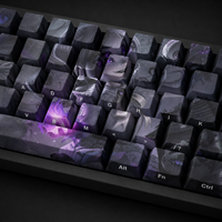 LOL Fright Night Annie 68 Key Custom PBT Dye Sublimation Keycap Set Cherry Profile for Mechanical Keyboard