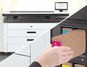 H P Designjet XL 8200 B0 Tốc Độ Cao 40-Inch Sản Xuất Máy In Với Máy Quét Đa Chức Năng 8200 Máy In - Product Image 4