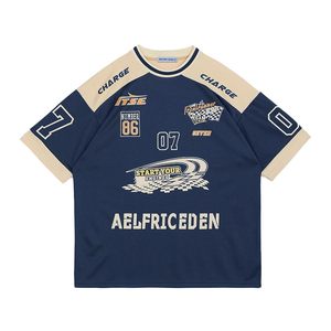 T-Shirt Homme 100% Coton Surdimensionné Vintage Lavage à l'Acide Imprimé Respirant Haut d'Été pour Streetwear Décontracté de Haute Qualité - Product Image 3