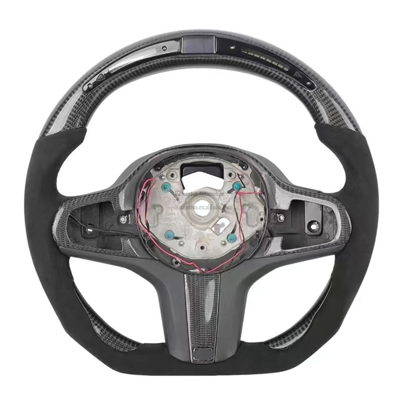 Carbon+Alcantara+Trim+Led+Black Stitching