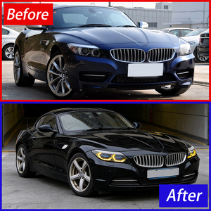 Para <span class=keywords><strong>BMW</strong></span> <span class=keywords><strong>Z4</strong></span> E89 20i 23i 28i <span class=keywords><strong>30i</strong></span> 35i 2009-2016 Conjunto de Faros Delanteros LED para Automóvil, Lentes de Proyector DRL, Accesorios de Auto Plug and Play - Product Image 3