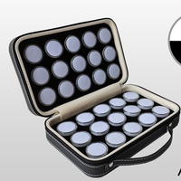 Nouvel Organisateur Portable Transparent en Plastique pour Bijoux – Boîte de Présentation pour Bagues, Pierres Brutes, Diamants et Trésors Colorés