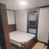 Capsule d'hébergement compacte en acier - Hôtel mobile et résidence au design moderne avec structure préfabriquée - Capsule Maison Complète
