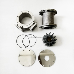 Kit complet de réparation de pompe à eau de mer, boîtier de pompe, tuyau de pompe, roue à aubes pour moteur marin S6R2 - Product Image 1