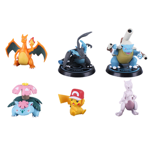 <span class=keywords><strong>Set</strong></span> di Figurine Pokémon, 6 Stili, Personaggi Anime Giapponesi in PVC - Pikachu, Charmander, Squirtle, Mewtwo, Giocattoli Cartoon - Product Image 1