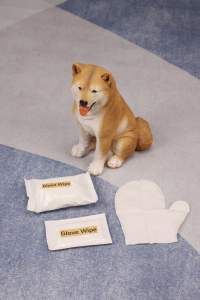 Salviette da bagno per la pulizia e la deodorizzazione degli animali domestici per cani e gatti, salviettine per la toelettatura dei cani - Product Image 2