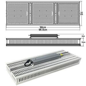 ליווידה 4000k 660nm אדום הוביל לגדול אור מלא ספקטרום 1000 וואט חממה מסחרי צמח מנורה