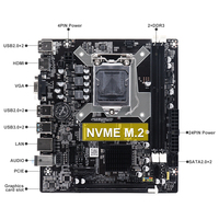 ITX H61 H81 H110 H511-G10 Motherboard LGA1155/1150/1151 DDR3/DDR4 Dual Channel SATA3 Intel I3 I5 I7 CPU untuk Kantor dan Gaming Ringan.
