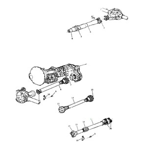 Arbre de transmission Jeep 52853500AB 05019616AA en acier à vitesse constante pour Grand Cherokee 2003-2005 - Product Image 4
