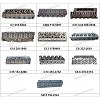 Tête de cylindre de moteur diesel pour engins de construction 5102771, compatible avec Detroit Diesel 4-71, 6-71, 471, 8V71, 12V71, 16V71