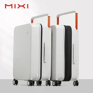 MIXI Vente en gros Valises de cabine de luxe Extensible PC Hardshell antivol Voyage léger Trolley Ensembles de bagages