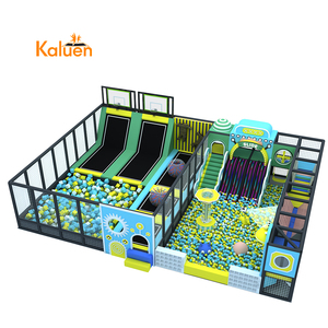 Parque de Trampolines Popular de 12m*5m, Parque Infantil Interior, Parque de Atracciones al Aire Libre, Centro de Juegos Interior para Niños - Product Image 2