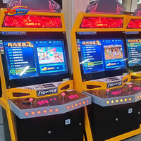 Joyplay Street Fighter Multi Game Classic Upright Arcade Video Game Cabinet Machine de jeu de combat Machine d'arcade 4300 Games