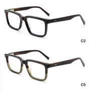 Monture de lunettes optiques classique en métal vert à charnière, pour usage quotidien et voyage, avec verres en nylon colorés et monture en acétate
