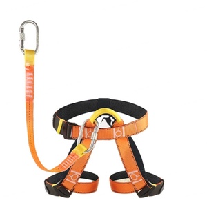 Ensemble de cordes de sécurité portables personnalisables en direct d'usine, ceinture simple et efficace pour l'escalade d'arbres et la protection contre les chutes, en polyester - Product Image 1