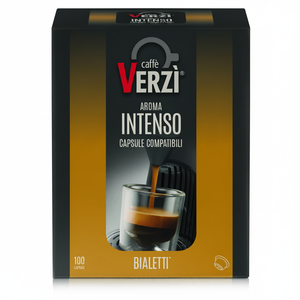 Capsule Compatibili BIALETTI 100 VERZI MISCELA INTENSO per Macchine Monodose 0,14g/Capsula - Product Image 2