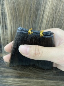 Cabello Humano Ruso de 20 Pulgadas, Cabello con Cutícula Extra Plana y Alineada, Producto de Cabello en Capas, Triple Trama Genius Weft - Product Image 4