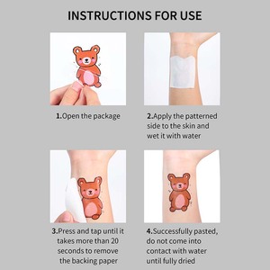 WB 5 Fogli/Confezione Tatuaggi Temporanei Semi-Permanenti Realistici Impermeabili Adesivi Stencil per Donne con Farfalle <span class=keywords><strong>e</strong></span> <span class=keywords><strong>Fiori</strong></span> - Product Image 6