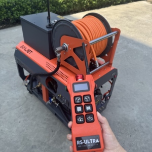 AMJET 4350psi4gpm Jetter d'égout Réservoir d'eau 60L Nettoyeur de tuyaux d'égout Nettoyeur d'égout 8in pour déblocage de plomberie domestique. - Product Image 5