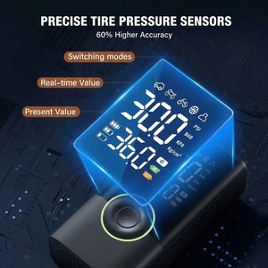 Inflador <span class=keywords><strong>de</strong></span> Neumáticos Portátil <span class=keywords><strong>de</strong></span> 150 PSI, <span class=keywords><strong>Compresor</strong></span> <span class=keywords><strong>de</strong></span> <span class=keywords><strong>Aire</strong></span> Inalámbrico, Mini Bomba Digital para Automóvil, Motocicleta, Bicicleta y Balón, Inflado Rápido y Parada Automática - Product Image 3