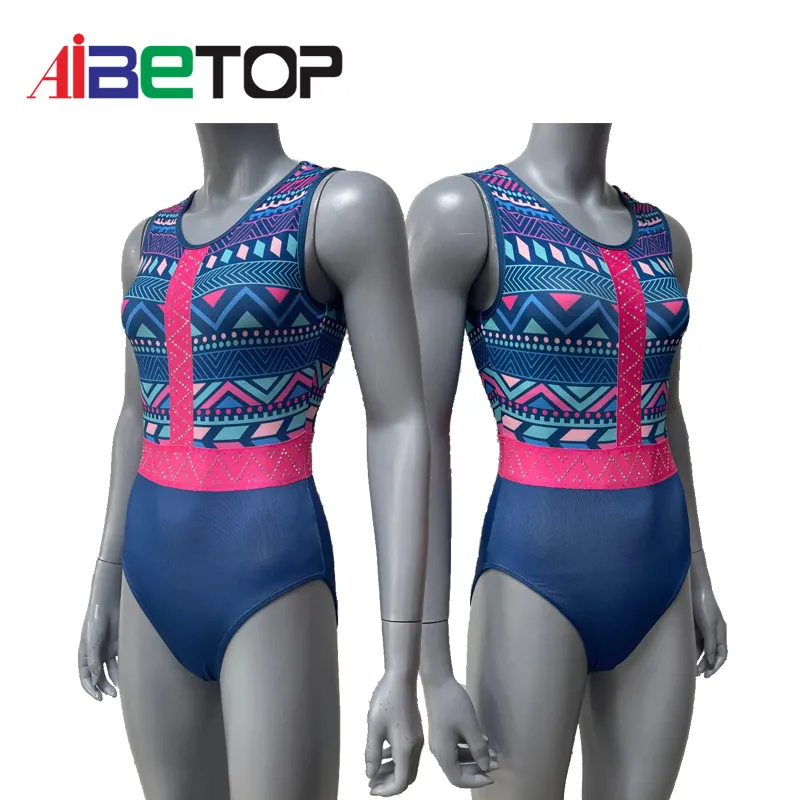 Ibetop Groothandel Mouwloze Ballet Meisjes Gymnastiek Dansmaillots Op Maat Gemaakte Babymaillots Goedkope Gymnastiekmaillots